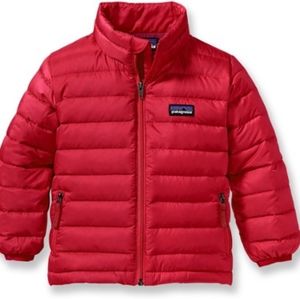 Patagonia Baby Down Sweater, 3-6 Months, Red, Excellent Condition